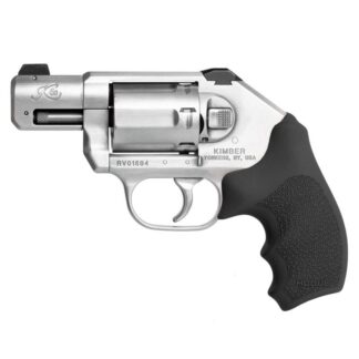 Hogue Kimber K6s Cobblestone Rubber Monogrip for DASA and DAO, Black