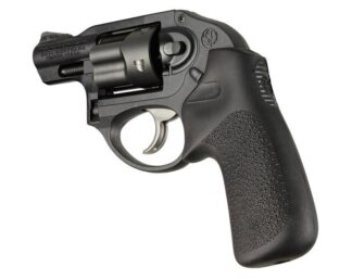 Hogue Tamer Boot Grip for Ruger LCR/LCRx, Black Rubber Cushion, No Finger Grooves