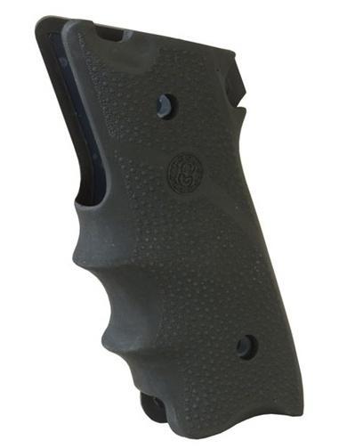 Hogue Rubber Grip Ruger Mark II/III Right Hand Thumb Rest, Black with Finger Grooves