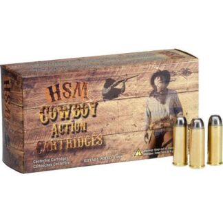 HSM 32-20 Winchester 115 gr Round Nose Flat Point RNFP Cowboy Action Ammo, 50 Rounds