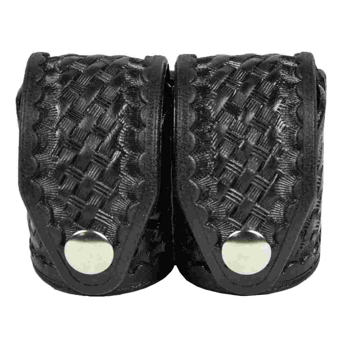 HKS 203BLBN Double Large SpeedLoader Case Black Hytrel Belt Loop