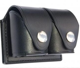 HKS SpeedLoader Case, 22 LR/38 Spl/357 Mag, Belt Loop, Black