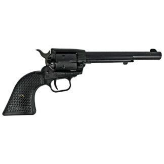 Heritage Rough Rider Steel Frame .22 LR 6.5" 6-Round Black Satin Polymer Grips