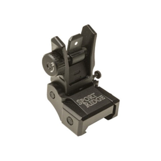 Military Products Sport Ridge AR15 Low Profile Rear Sight (Black) for 1913 Picatinny Rail