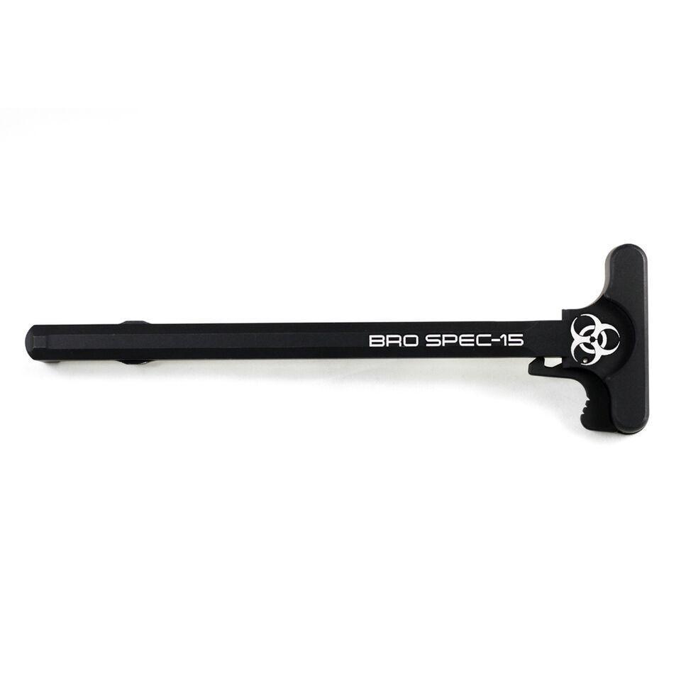Black Rain Ordnance Spec15 Forged Charging Handle, Mil-Spec Tac Latch, Black Anodized