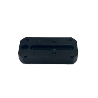 Jebs Low Profile Red Dot Mount for Trijicon RMR- Holosun H5407/H5507C/H5508T Black