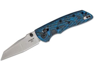Hogue Deka ABLE Lock 3.25" Modified Wharncliffe Folding Knife, Black Cerakote CPM 20CV