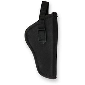 Bulldog Cases Pit Bull Hip Holster Black Nylon Belt Loop, Right-Hand, 2-4 in Standard Autos