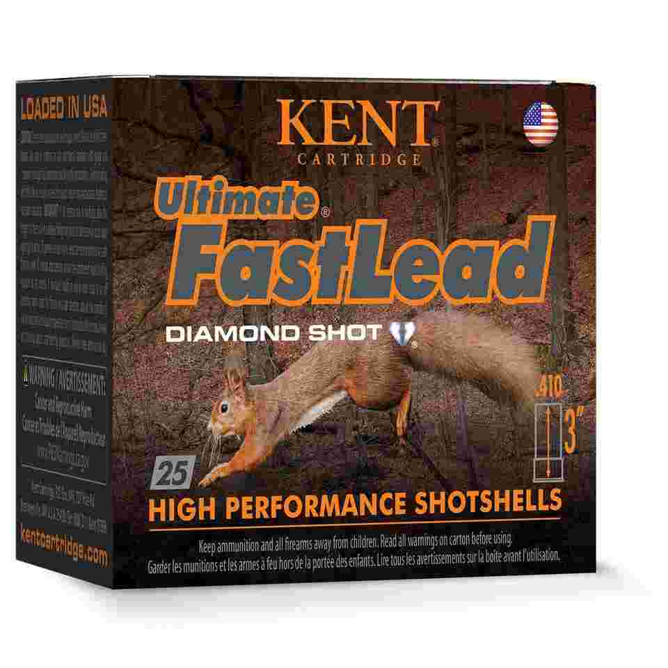 Kent Ultimate FastLead Upland 410 Gauge 3 in Shotshell, #7.5, 11/16 oz, 1150 fps