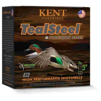 Kent Teal Steel 12 Gauge 1-1/4 oz #6 Shot 25 Rounds