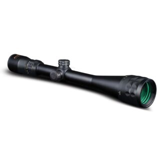 KonusKonusPro 6-24x44 AO Rifle Scope, Engraved Mil-Dot Reticle, Matte Black