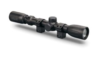 Konus KonusFire 3-9x32 Riflescope with .22 Dovetail Mount Rings, 30/30 Duplex Reticle