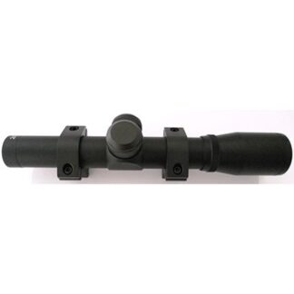 Davey Crickett Keystone Pistol Scope 2x-20mm, 14.5 in Eye Relief, 3/8 in Dovetail Rings