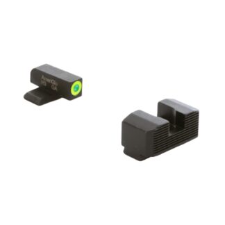 Ameriglo Protector SA-533 Tritium Front, Black Serrated Rear Sights for Springfield Hellcat Standard