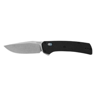 Kershaw Layup Folding Knife 3.40 in D2 Steel Drop Point Black GFN Handle