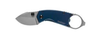 Kershaw Antic 1.75 in Folding Knife/Tool with 8Cr13MoV Blade, Blue PVD Stainless Handle