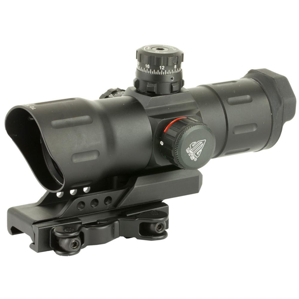 Leapers ITA 6" 1x Red/Green T-Dot Red Dot Sight with Offset QD Mount
