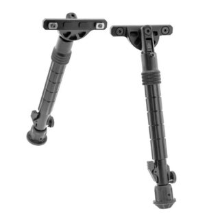 Leapers UTG Recon Flex M-LOK Bipod, Matte Black, Center Height 8.0-11.8 in