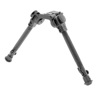Leapers UTG Over Bore Bipod 7-11" Center Height Picatinny, Matte Black Anodized Aluminum/Steel