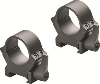 Leupold QRW2 Quick Release 30mm High Weaver/Picatinny Scope Rings, Matte Black Steel