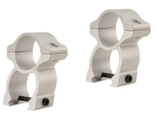 Leupold 2-Piece Rifleman Detachable Weaver-Style See-Thru Aluminum Rings 1" High Silver