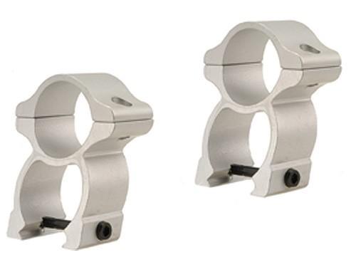 Leupold 2-Piece Rifleman Detachable Weaver-Style See-Thru Aluminum Rings 1" High Silver