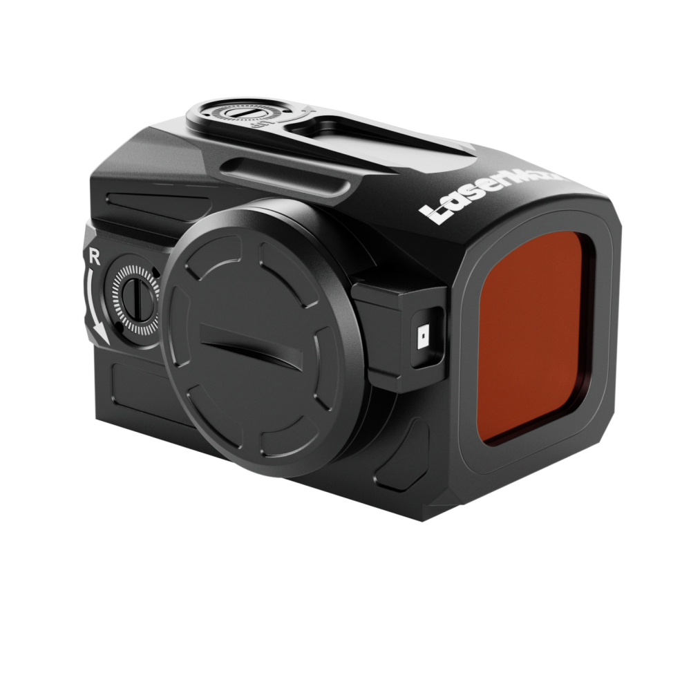 LaserMax LM-ERDS 1x 3 MOA Red Dot Enclosed Sight, Black