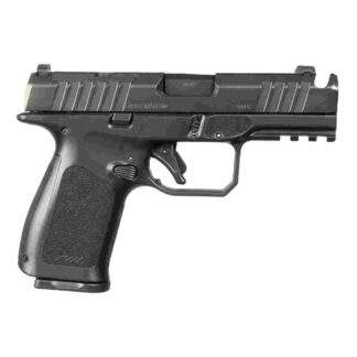 Rost Martin RM1C Comp 9mm Double-Action Only 4 in Barrel, Black, Optic Ready (10+1)