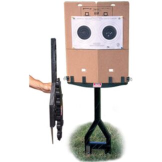 MTM Jammit Target Stand Black Plastic, 17.5 x 2 x 47 in