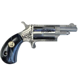 North American Arms 22M 50th Anniversary .22 WMR Single-Action Revolver, 5 Rounds, 1.63 in Barrel