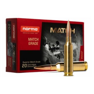 Norma Golden Target Match .338 Lapua Magnum 250gr BTHP 20-Round Box