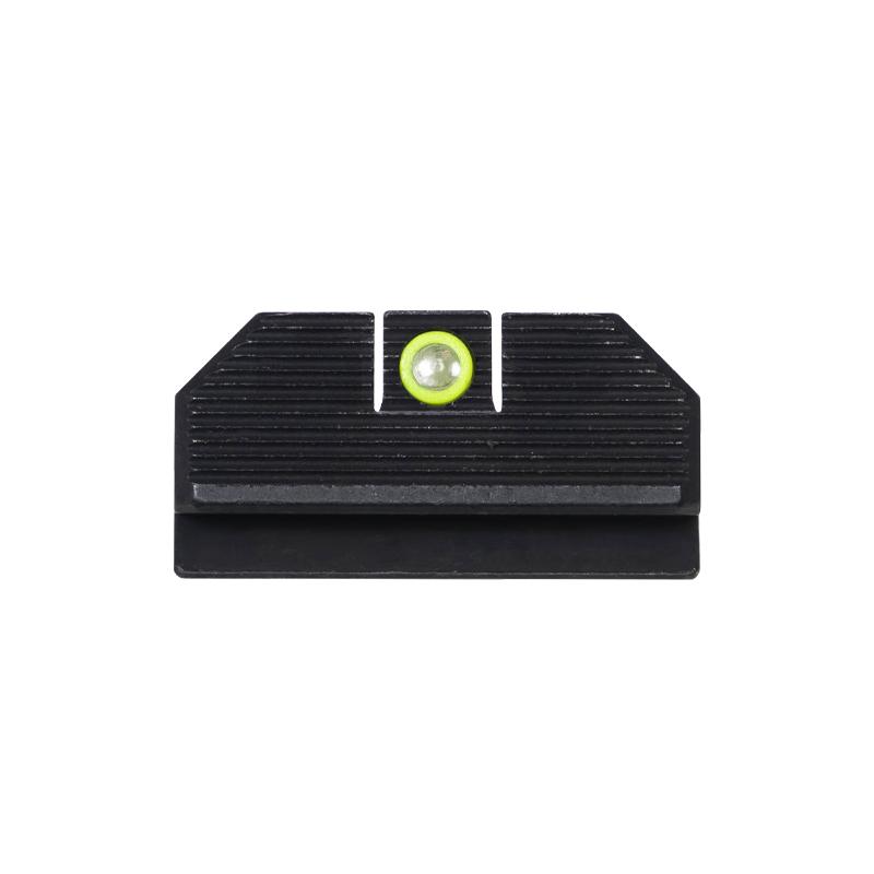 Night Fision Stealth Night Sight Set Optics Ready, Yellow Front, Blank Back for Ruger Max 9