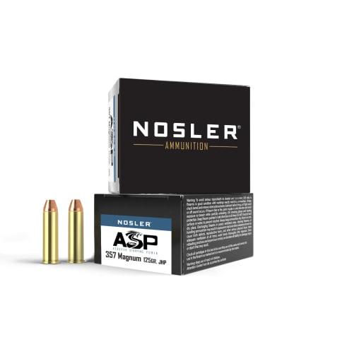Nosler ASP .357 Magnum 125 Grain JHP Hollow Point 20-Round Box