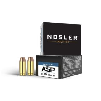 Nosler .40 S&W 180 Gr JHP Assured Stopping Power 20-Round Box