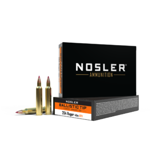 Nosler Ballistic Tip Varmint .204 Ruger 40 gr PT 20 Rounds