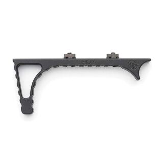 Troy Angled Foregrip for AR-15, M-LOK, Black, Type III Hard-Coat Anodized