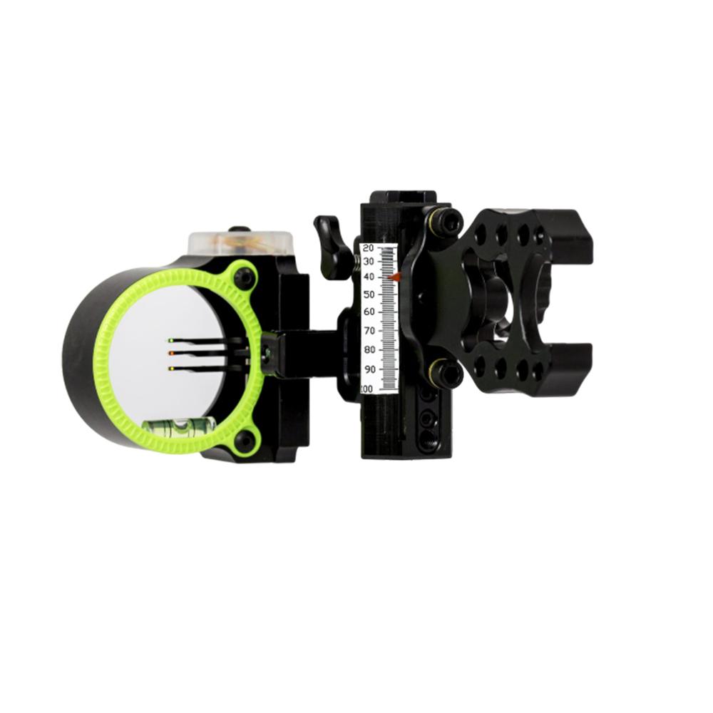 Pure Archery Group Black Gold Ascent Verdict Whitetail 3 Pin Scope .019 RH