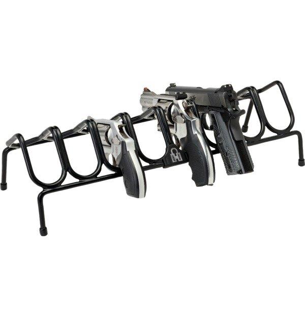 Hornady Eight Gun Pistol Rack, PVC-Coated, Holds 8 Handguns