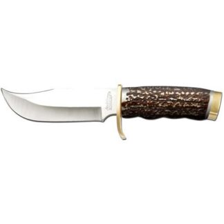 Battenfeld Uncle Henry Next Gen Fixed Knife 5-1/2" Clip Point, Stagalon, Stainless Steel