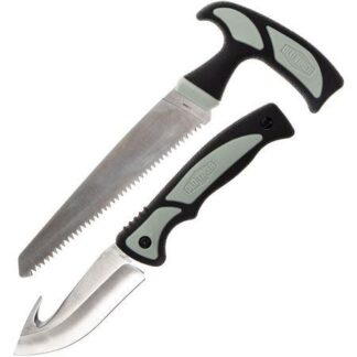 Battenfeld Old Timer Hunter Kit Serrated Blade and Guthook Blade Black/Grey