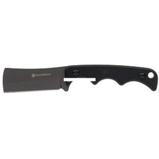 Battenfeld H.R.T. Cleaver Neck Fixed Knife 2 in Black with Nylon Sheath