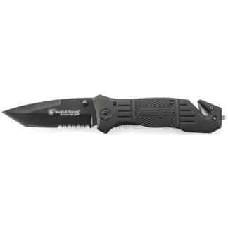SW Knives Extreme Ops Liner Lock Folding Knife 3.30 in Stainless Blade Black