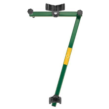 Caldwell 7-Rest Adjustable Shooting Rest, 16-24 in Vertical Adjustment, Green Aluminum