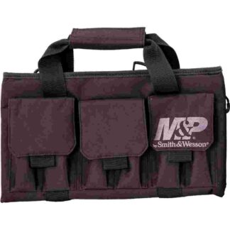 M&P Accessories Pro Tac Handgun Case Single, Black Nylon