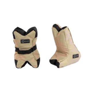 Caldwell DeadShot Combo Tactical Filled Shooting Rest Bag Set, Ballistic Nylon