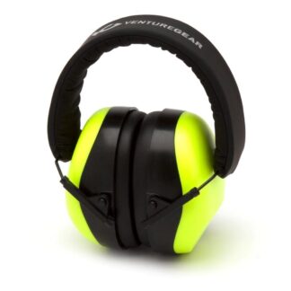 Pyramex Venture Gear VG80 Series Passive Earmuffs 25dB Lime