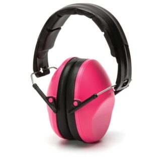 Pyramex VG90 Series Passive Earmuff 24dB Pink Clamshell