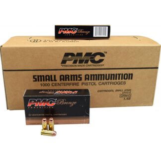 PMC Bronze 40 S&W 180 gr FMJ 50-Round Box