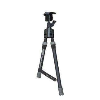 Primos Trigger Stick Gun Mounted Bipod Short (Steel, Black/Gray)