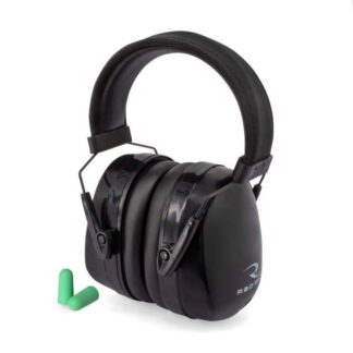 Radians Maximus Passive Over-the-Head Earmuff (NRR 28) with Foam Earplugs (NRR 33)